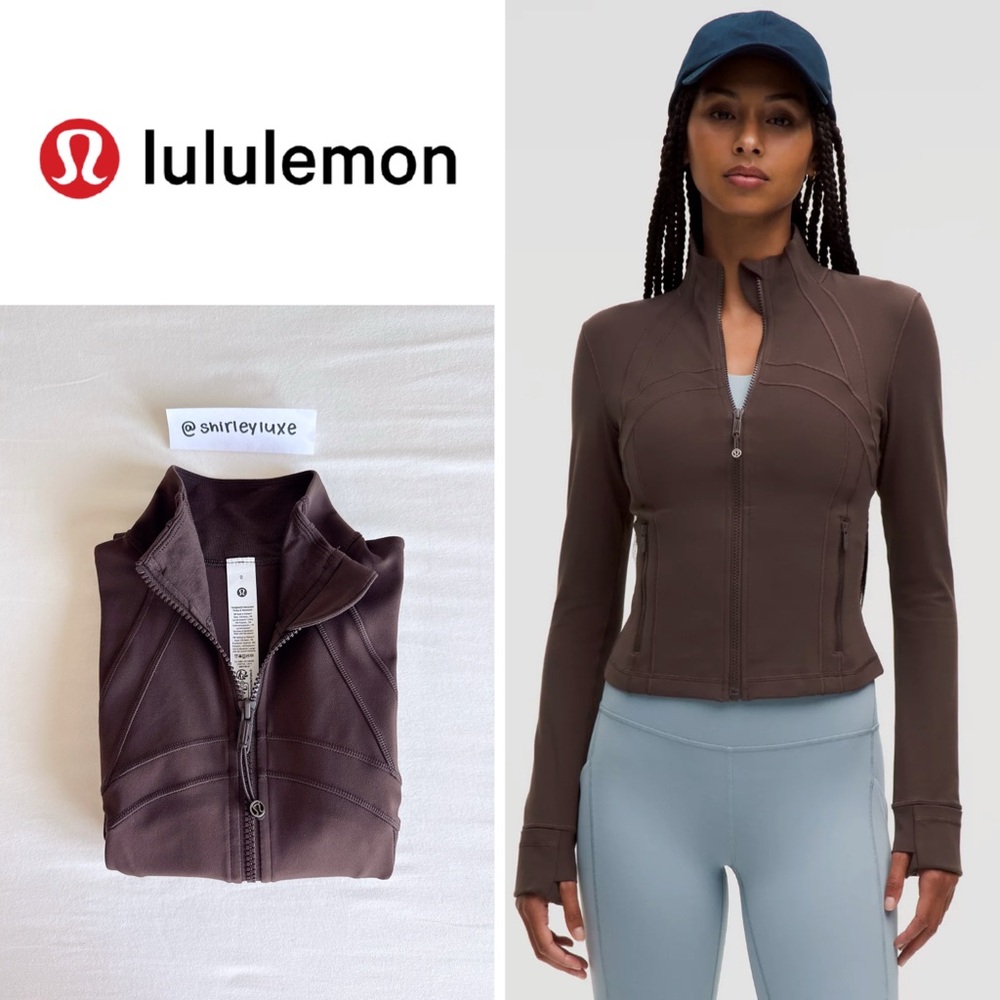 ❌ Sold - Lululemon Define Cropped Jacket *Nulu Espresso Size 0